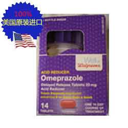 美国进口Walgreens Omeprazole奥美拉唑肠溶