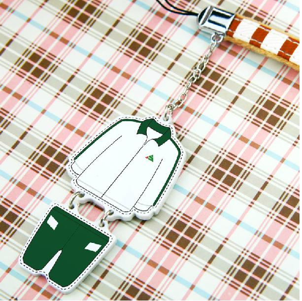 梅州市东山中学校服挂饰 高中校服手机链 男生