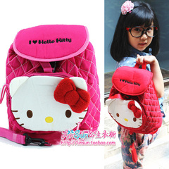 【LinSun】Hello Kitty时尚女童双肩背包/儿童幼儿园小学书包