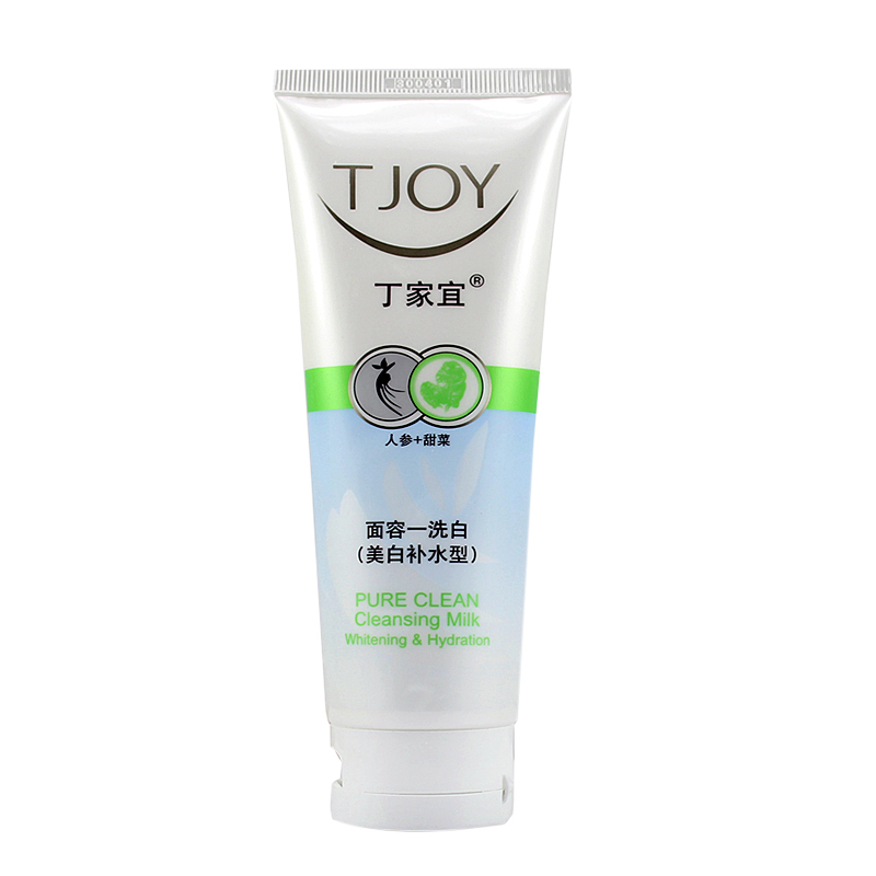 tjoy/丁家宜面容一洗白(美白补水)120g 女士 洗面奶 面部