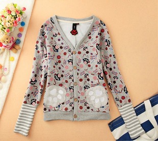 【lcltnyy】阿依莲<em>春秋</em>新品<em>毛衣</em>2013女装<em>开衫</em>仿