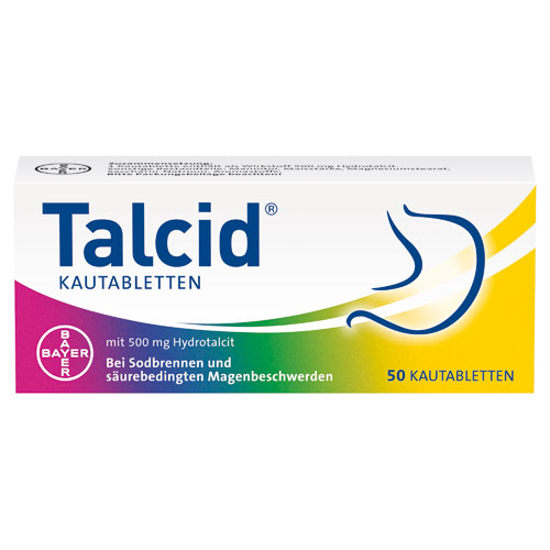 德国原装 Bayer拜耳Talcid咀嚼片 中和胃酸 