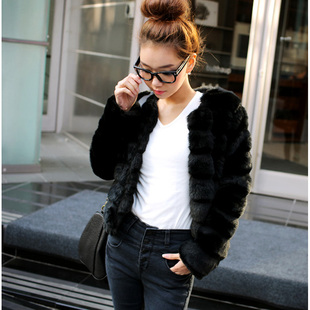 【大<em>富翁</em>叶麟】2013海宁<em>新款</em>皮草<em>马甲</em> 女式开