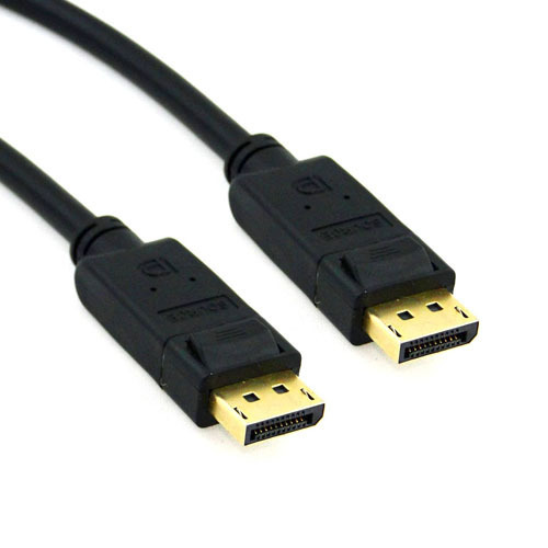 cy 高品质镀金displayport dp公对公 1.8m dell hp显示器数据线