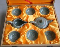 中国汝瓷 原产地汝窑 龙兴汝瓷 茶具 瓷器