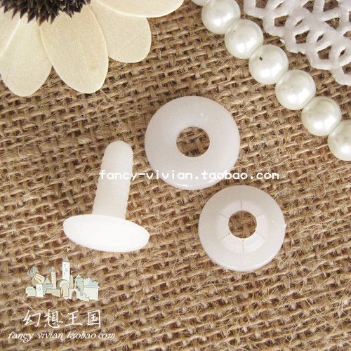 进口玩偶玩具泰迪小熊白色接合栓器1.6\/2.0\/2.