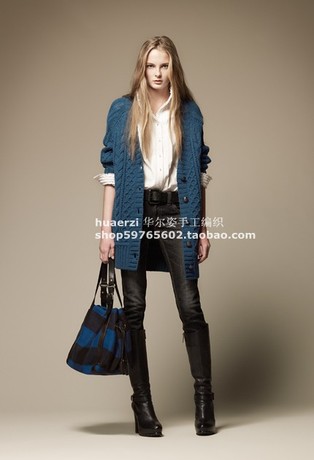 【潮衫潮绣】华尔姿手工编织<em>毛衣</em>代购专柜款时