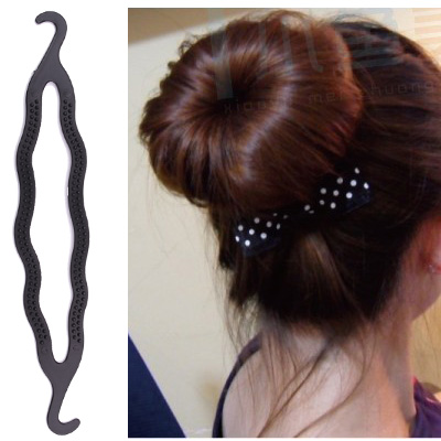 023盘发器甜甜圈新娘盘头日系丸子头女<em>发型</em>工