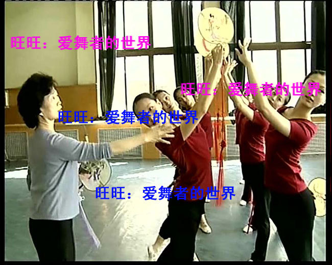 舞蹈教学 团扇舞DVD 赠CD音乐 北京舞蹈学院
