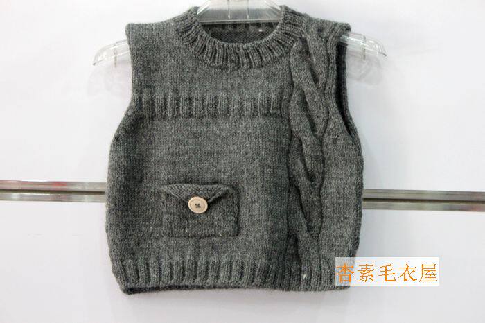 <em>背心</em> 女孩<em>背心</em> 袋子<em>背心</em> <em>手编毛衣</em> 三利毛衣 儿