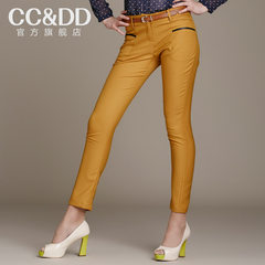 CCDD2014秋装专柜正品新款女裤长裤潮款薄款显瘦小脚铅笔裤