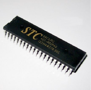 STC89C51RC-40I-PDIP40 直插 程序下载单片