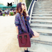 猫猫包袋秋冬新款女包韩版时尚定型长款手提单肩斜跨包M18-061