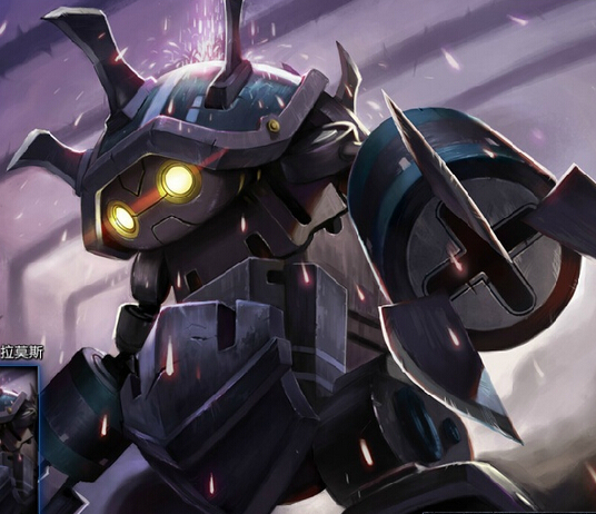 英雄联盟 LOL 披甲龙龟皮肤 全金属狂潮 拉莫斯