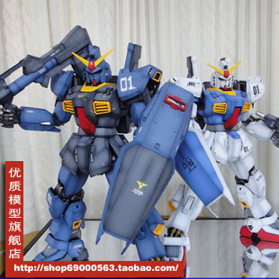 现货 万代 PG MK2 奥古 泰坦斯 白兔 高达上色