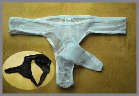 <em>男内裤</em> 鸡套 激凸枪袋内裤 男诱惑网纱性感透明