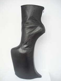 月儿30cm高跟马蹄靴 无跟靴子 Ladygaga同款