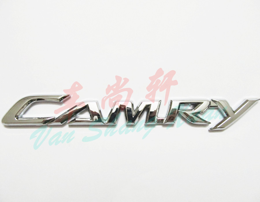 丰田 凯美瑞camry 后车标贴 车尾箱标贴 英文字母标贴