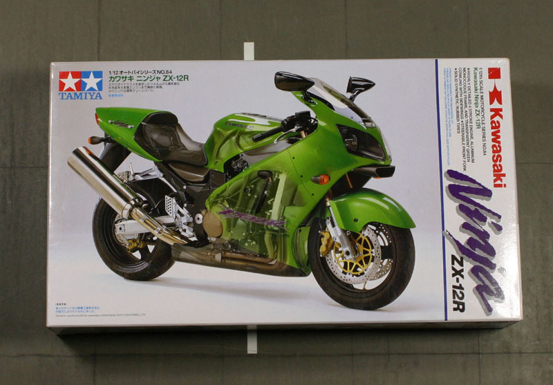 江浙沪满百包邮 田宫 1/12 14084 川崎 ninja zx-12r