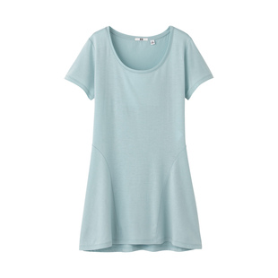 女装 棉混纺花式长衫(短袖)A UNIQLO优衣库 初上市价格 129元-tmall.com天猫