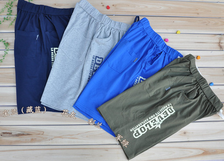 新款夏季<em>短裤</em> <em>男大童</em>休闲短裤 儿童<em>纯棉短裤</em>男