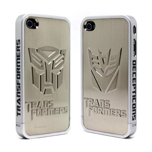 86hero iphone4手机壳 变形金刚 iphone5手机壳子 电镀金属3D外壳