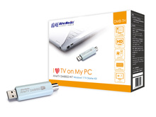 【圆刚官方专卖】圆刚信号王高清数字电视采集棒-Win7版 A852