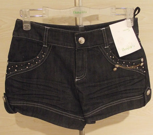 【朵以2011专柜正品<em>秋款牛仔短裤</em> 热裤11TQ2