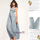 HM blue suihua atmosphere in Europe and a new 2012 spring clothing dress skirt dress themselves in the Bohemian snow spinning 8,822