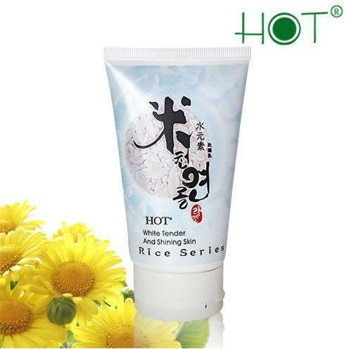 韩国HOT 大米水元素补水洗颜乳 120g