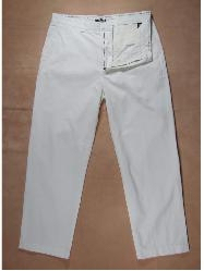 诺N* AUTICA白色直筒裤休闲裤腰围2尺7-