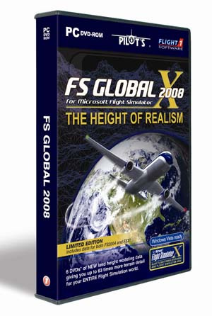 模拟飞行 X XGS010 FS GLOBAL 2008 3DVD