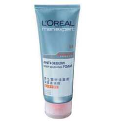 L‘oreal/欧莱雅 男士控油磨砂洁面膏