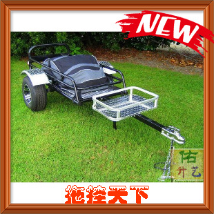 汽车轿车越野车旅行车行李车拖挂车箱式工具拖车atv拖车热卖促销