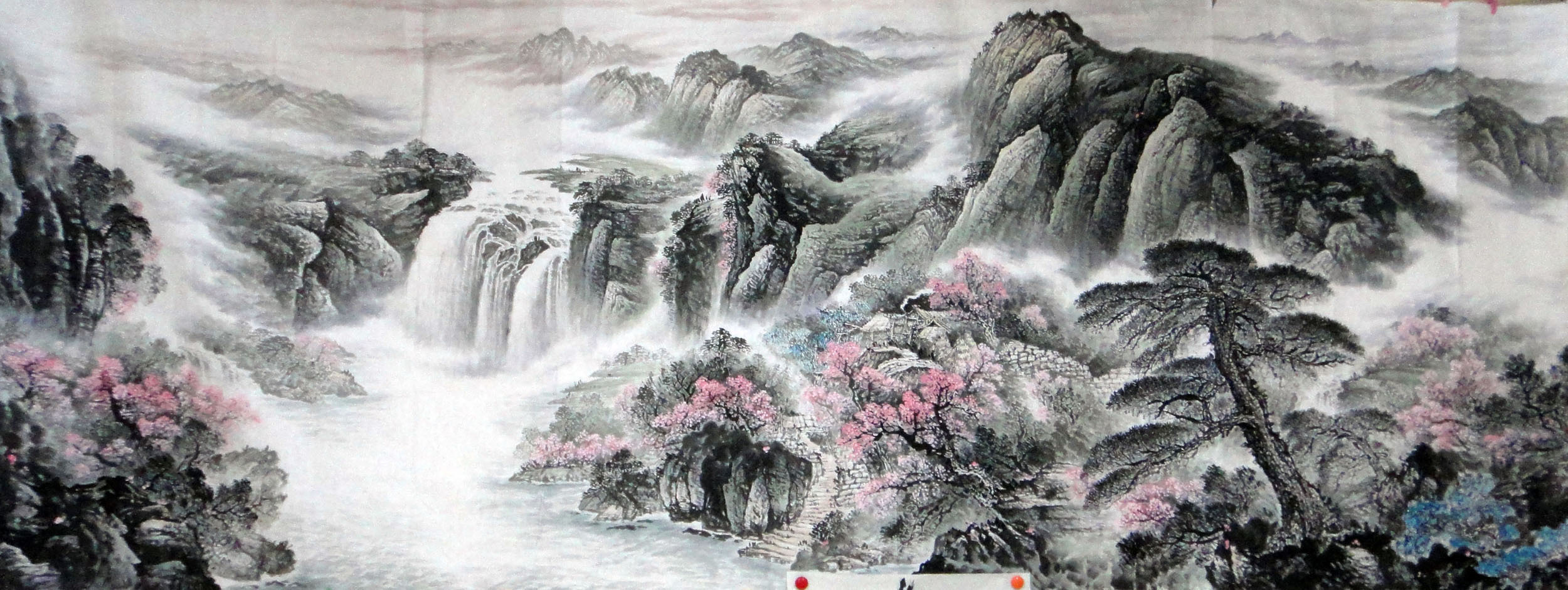 【醉画楼】实力画家&middot;大丈二山水&middot;春满大地