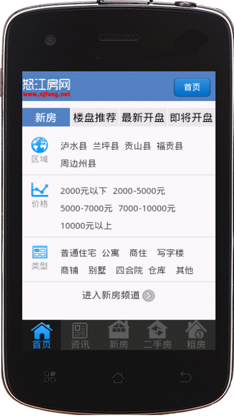 【免費新聞App】怒江房网-APP點子