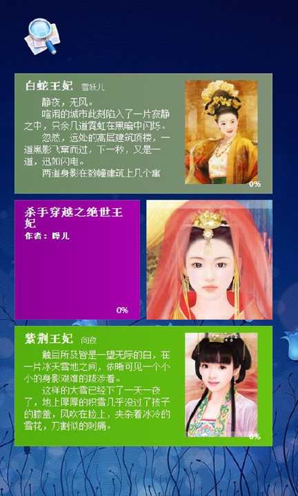 【免費工具App】穿越王妃系列言情小说合集-APP點子