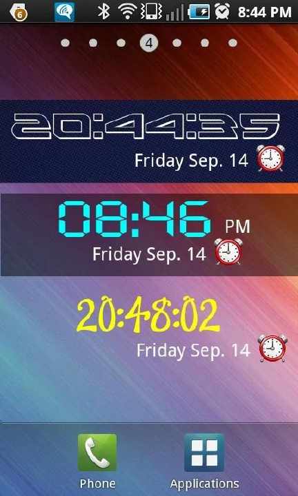 【免費個人化App】LED Digital Clock Widget-APP點子