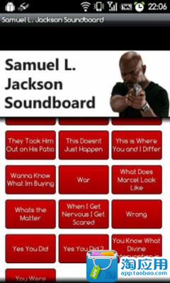 【免費媒體與影片App】Samuel L Jackson音板-APP點子