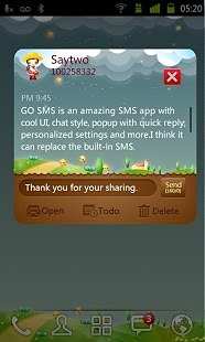 【免費工具App】GO SMS Theme Shimmer-APP點子