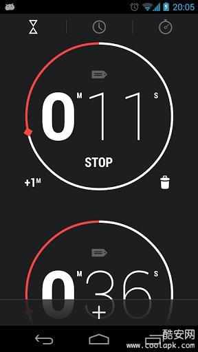 时钟Clock + Alarm Timer Stopwatch