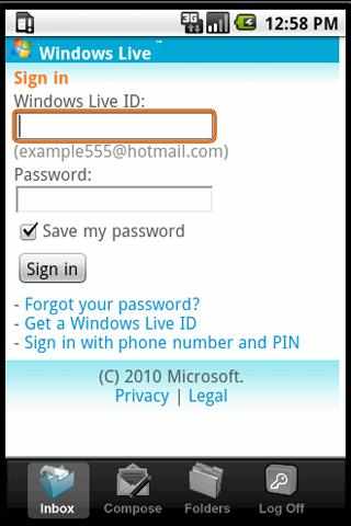 Windows Live邮箱
