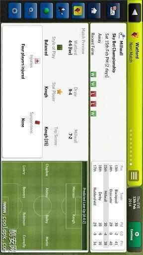 【免費模擬App】足球经理2014-APP點子