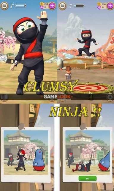 【免費娛樂App】笨拙忍者Clumsy Ninja最新图文攻略-APP點子