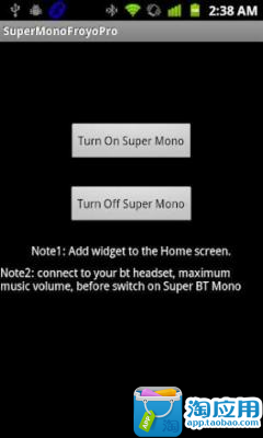 蓝牙耳机听歌 Super BT Mono Froyo Pro