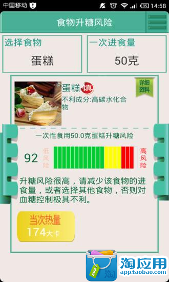 【免費健康App】糖尿病健康饮食升糖指数计算器-APP點子