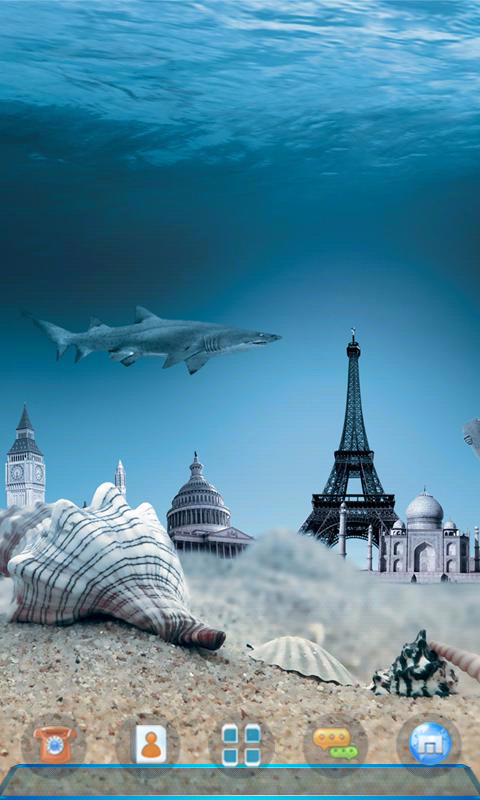 宝软3D主题-海底世界