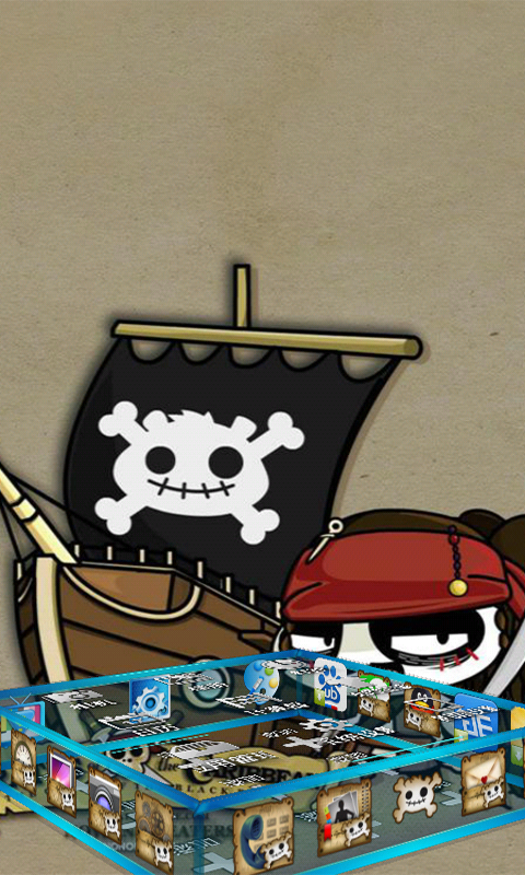 宝软3D主题-海盗船长