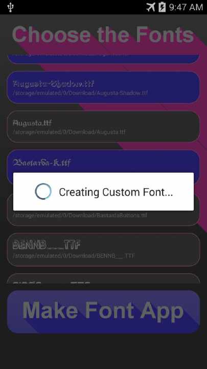 【免費工具App】字体样式制作的FlipFont-APP點子