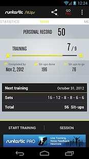 Runtastic Squats Trainer PRO Review - New iPhone iPad Apps Review